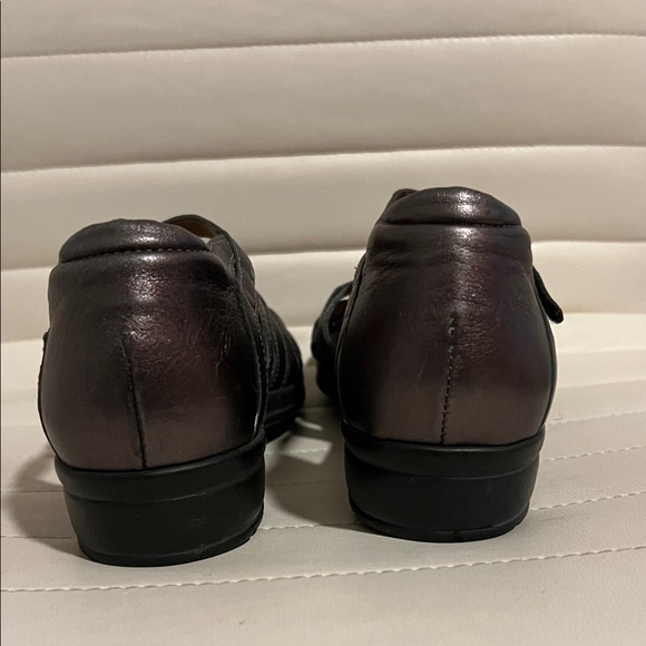 Beautifeel Brazil Metallic Strappy Fisherman’s Sandals 40/9 Leather - Picture 4 of 7